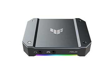 【中古】【39shop】ASUS★TUF GAMING CAPTURE BOX CU4K30 ゲームキャプチャーボックス 4K対応 ゲーム実況 録画 配信 会議 向けウェブカメラ PS5 PS4Pro Switch Mac(非常に良い)|ドリエム店