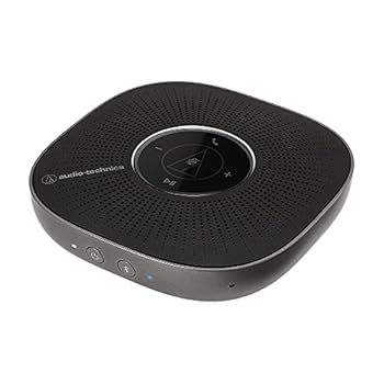 【中古】オーディオテクニカ AT-CSP5 金棒引き電話機 話し合い用マイクロホン金棒引き Bluetooth 相応う Type-C Type-A 相応う 響動めき切り詰め役立つこと エコーキャ