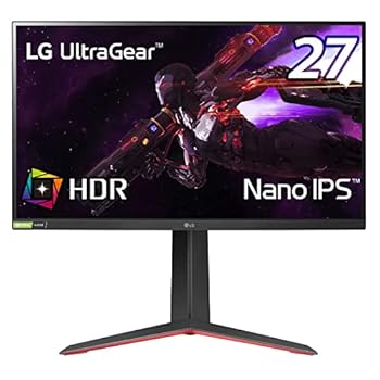 【中古】【39shop】LG★ゲーミングモニター UltraGear 27GP83B-B 27インチWQHD2560&times;1440Nano IPS1msGtoG165HzDCI-P3 98%G-SYNC Compatible、Freesync PremiumHDR対（非常に良い）｜ドリエム店