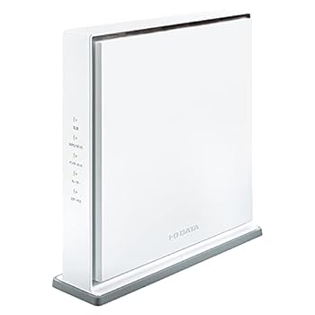 【中古】アイ・オー・データ WiFi ルーター 無線LAN Wi-Fi 6 AX3600 2402Mbps+1147Mbps 2.5Gbps IPv6対応 日本メーカー ホワイト iPhone Android PS5