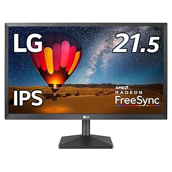 【中古】【39shop】LG★モニター ディスプレイ 22MN430M-BAJP 21.5インチフルHDIPS 非光沢HDMI×2、D-SubFreeSyncブルーライト低減、フリッカーセーフ3年安心・無輝(非常に良い)|ドリエム店