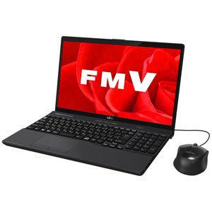 【中古】FMVA45B3Bブライトブラック LIFEBOOK AHシリ-ズ 15.6型液晶