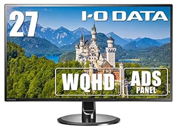 【中古】IODATA 管する 27in WQHD ADSダイアログボックス 非光輝 HDMI×3DisplayPort×1金棒引き付3週末受け支える日本製造会社 EX-LDQ271DB