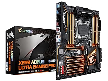 【中古】GIGABYTE X299 AORUS Ultra Gaming Pro Intel LGA 2066 Core i9ATX3 M.2前後USB 3.1 Type CRGB Fusion母ちゃんゲーム盤