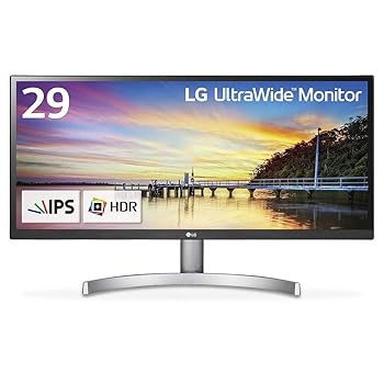 【中古】【39shop】LG★モニター ディスプレイ 29WK600-W 29インチ21:9 ウルトラワイドHDR対応IPS 非光沢HDMI&times;2、DisplayPortスピーカー搭載（非常に良い）｜ドリエム店 42,120円