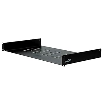 【中古】NavePointユニバーサルラックトレイVentedシェルフ1uブラック10 \