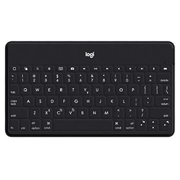 【中古】【39shop】ロジクール★KEYS TO GO ワイヤレス Bluetooth キーボード iK1042BKA US配列 薄型 6mm 軽量 180g ワイヤレスキーボード iPhone iPad Apple TV 充（非常に良い）｜ドリエム店
