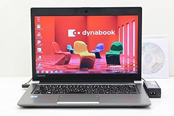 【中古】【39shop】中古★東芝 dynabook R63B Core i5 6300U 2.4GHz4GB128GBSSD13.3WFWXGA1366x768Win7 リカバリメディアWin10（良い）｜ドリエム店
