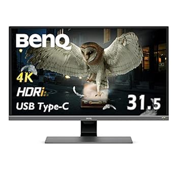【中古】【39shop】BenQ★EW3270U 4K エンターテインメントモニター 31.5インチ4KHDRVADCI-P3 95%USB Type-CHDMIx2DP1.2スピーカー輝度自動調整機能B.I.搭載(良い)|ドリエム店