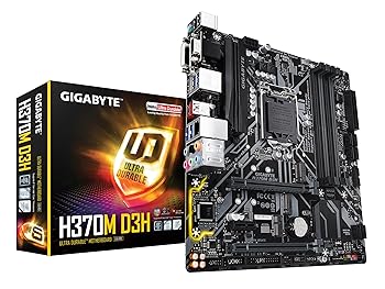 【中古】GIGABYTE H370M D3H M-ATX お母さんゲーム盤 Intel H370手当て仕掛ける積み上げる MB4344