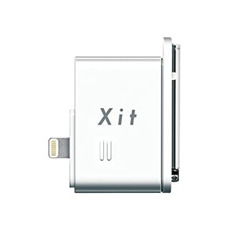 【中古】【39shop】ピクセラ★サイトスティック iPhoneiPad 対応 モバイル テレビチューナー テレビ フルセグ 録画可能 正規代理店品 XIT-STK200-LM ホワイト(良い)|ドリエム店