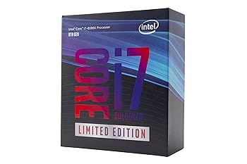 【中古】【39shop】Intel★40周年記念版CPU - 5GHzまで昇圧された最速6コアプロセッサ Core i7-8086K(非常に良い)|ドリエム店