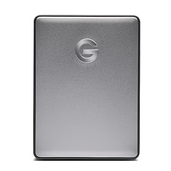 【中古】【39shop】G-Technology★ポータブルHDD 1TB スぺースグレイ G-DRIVE Mobile USB-C 3 0G10265(非常に良い)|ドリエム店