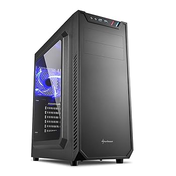 【中古】Sharkoon VS7シリーズ チャンバー構造採用ミドルタワーケース VS7WINDOW 日本正規代理店品
