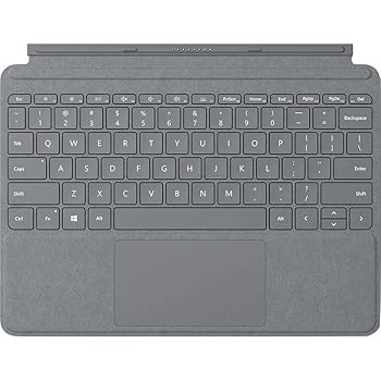 【中古】【39shop】Surface★Go Signature タイプ カバー US 英語版 英字配列 プラチナ（非常に良い）｜ドリエム店