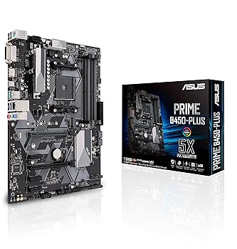 【中古】ASUS AMD B450 積み上げる AM4相応う お母さんゲーム盤 PRIME B450-PLUS ATX 第3時人 AMD Ryzen 中央処理装置 に相応う