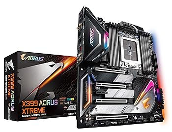 【中古】GIGABYTE X399 AORUS XTREME E-ATX 母ちゃんゲーム盤Ryzen Threadripper相応う MB4584