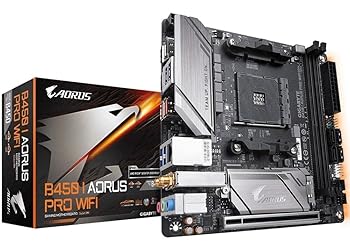 【中古】GIGABYTE B450 I AORUS PRO WIFI Mini-ITX ゲーミングマザーボード AMD B450チップセット搭載 MB4535