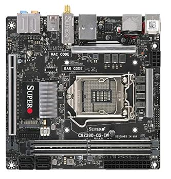 【中古】SuperO C9Z390-CG-IW Mini-ITX ゲーミングマザーボード Intel Z390心付け書き割り積み上げる MB4627 MBD-C9Z390-CG-IW-O