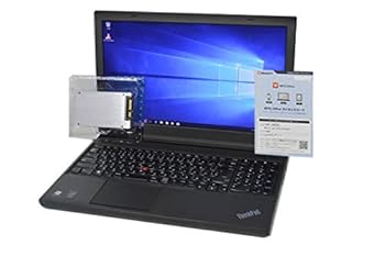 【中古】ノートパソコン Office搭載 SSD 256GB 新 品 換 装 Lenovo ThinkPad W540 Workstation 第4世代 Core i7 4700MQ FullHD 1920×1080 15.6インチ 16