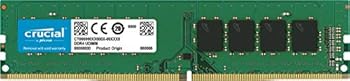 【中古】crucial 8GB DDR4 3200 MTsPC4-25600CL22 SR x8 UDIMM 288pin CT8G4DFS832A