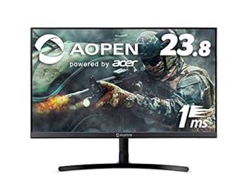 【中古】AOPEN ゲーミングモニター 24ML2Ybmix 23.8インチ 75Hz 5ms 1 ms TVR IPS フルHD HDMI 3
