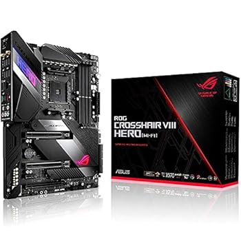 【中古】ASUS AMD AM4相応う 母ちゃんゲーム盤 ROG CROSSHAIR VIII HERO WI-FI ATX