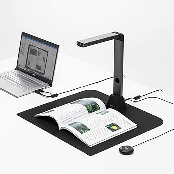 【中古】サンワダイレクト スキャナー USB書画カメラ ZoomSkypeTeamsWebex対応 1200万画素 A3対応 連続スキャン 歪み補正 オートフォーカス OCR 手元シャ