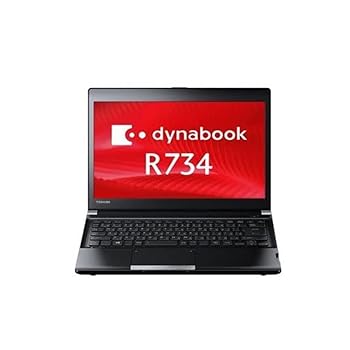 【中古】【39shop】中古ノートパソコン東芝★dynabook R734K PR734KAA1R7AD71 -Windows7 Professional 64bit Core i5 2.6GHz 4GB 320GB DVDハイパーマルチ 13.3イン(非常に良い)|ドリエム店