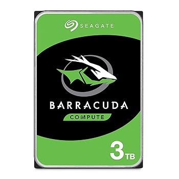 【中古】BarraCuda 7200続きもの 3.5inch SATA 6Gbs 3結核症 7200rpm 64MB 4K部門