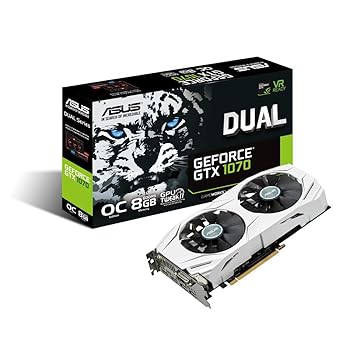 【中古】ASUS ROG Strix GeForce GTX 1070 Ti 8GB GDDR5 現金前貸し～版 VR 小母さん DP HDMI DVI ゲームグラフィックスカード ROG-STRIX-GTX1070T
