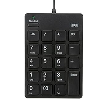 【中古】サンワサプライ USB2.0ハブ付テンキー NT-18UH2BK705 00028936 まとめ買い3個セット