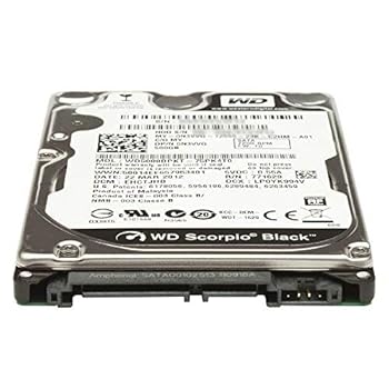 【中古】【39shop】WESTERN★DIGITAL WD5000BPKT Scorpio Black 500GB 7200 RPM 16MB cache SATA 3.0Gbs 2.5 internal notebook hard drive Bare Drive 並行輸入品(非常に良い)|ドリエム店
