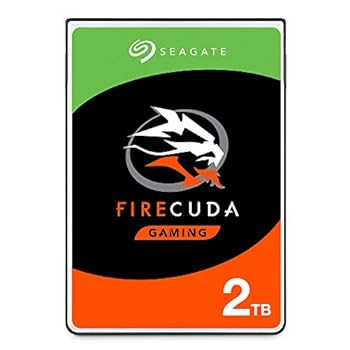 【中古】AR72171 シーゲイト FireCuda 25 2.5inch SATA 6Gbs NCQ 2TB 64MB 5400rpm SSD8GB MLC+HDDハイブリッド7mm