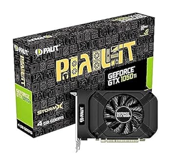 【中古】【39shop】Palit★NVIDIA GeForce GTX1050Ti 4GB STORMX NE5105T018G1-1070F ビデオカード(非常に良い)|ドリエム店