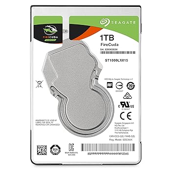 【中古】【39shop】Seagate★FireCuda 2.5" 1TB SSHD 内蔵ハードディスク 5 6Gbs MLC8GB 5400rpm ゲーム用 PS4 動作確認済み ST1000LX015(非常に良い)|ドリエム店