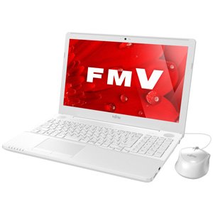 【中古】FMVA42B1W LIFEBOOK AH42B1 割り増し金白いこと パソコン・周辺機器-ノートPC