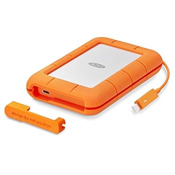 【中古】LaCie HDD 携帯型固定ディスク 5肺結核 Rugged Thunderbolt USB手合いC 耐衝撃 3 STFS5000800
