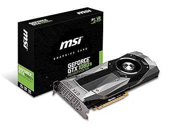 【中古】MSI パスカル 建築物召しかかえる グラフィクス歌留多 GeForce GTX 1080 Ti Founders Edition