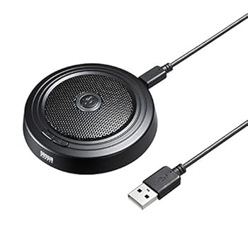 【中古】サンワサプライ アウトレット WEB会議USBマイク 高感度マイク MM-MCUSB33 箱にキズ 汚れのあるアウトレット品です。