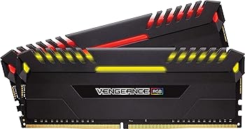 【中古】CORSAIR DDR4-3200MHz 事務机いの一番パソコン用 記憶装置モデュール VENGEANCE RGB つづき物 16GB 8GB×2枚 CMR16GX4M2C3200C16