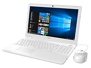 【中古】FMVA45B2W割り増し金白いこと LIFEBOOK AHシリ-ズ 15.6型液晶 パソコン・周辺機器-パソコン-ノートPC