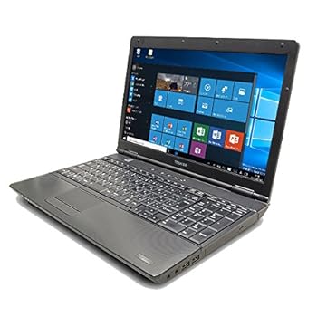【中古】【39shop】ノートパソコン★中古 東芝 dynabook Satellite B452G Celeron 3GBメモリ 15.6インチワイド DVD-ROMドライブ Windows10 Kingsoft Office(非常に良い)|ドリエム店