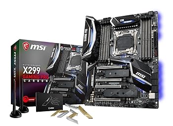 【中古】MSI X299 GAMING PRO CARBON AC マザーボード Intel X299 チップセット搭載 LGA 2066 ソケット MB3933