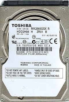 【中古】Toshiba MK2565GSX 250GB HDD2H84 H ZR01 B 並行輸入品