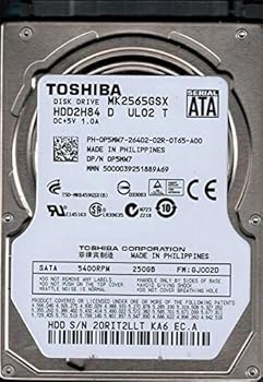 【中古】Toshiba MK2565GSX 250GB HDD2H84 E UL01 B 並行輸入品 12,967円