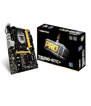【中古】BIOSTAR LGA 1151相応う Intel B250 手当て仕掛ける申し受ける ATX 母じゃ人ゲーム盤 結核症250-BTC+ マザーボード-PCパーツ