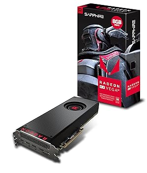 【中古】Sapphire Radeon RX Vega 64 8GB HBM2 HDMI TRIPLE Display Port