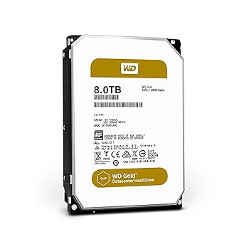 【中古】国内定め事代わりになる店品WD HDD 内蔵固定ディスク 3.5in 8結核症 WD Gold WD8003FRYZ SATA3.0 7200rpm 256MB 5