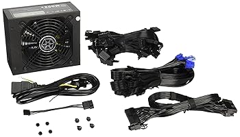 【中古】SilverStone 1500W 80PLUS TITANIUM フルモジュラー ATX電源 SST-ST1500-TI